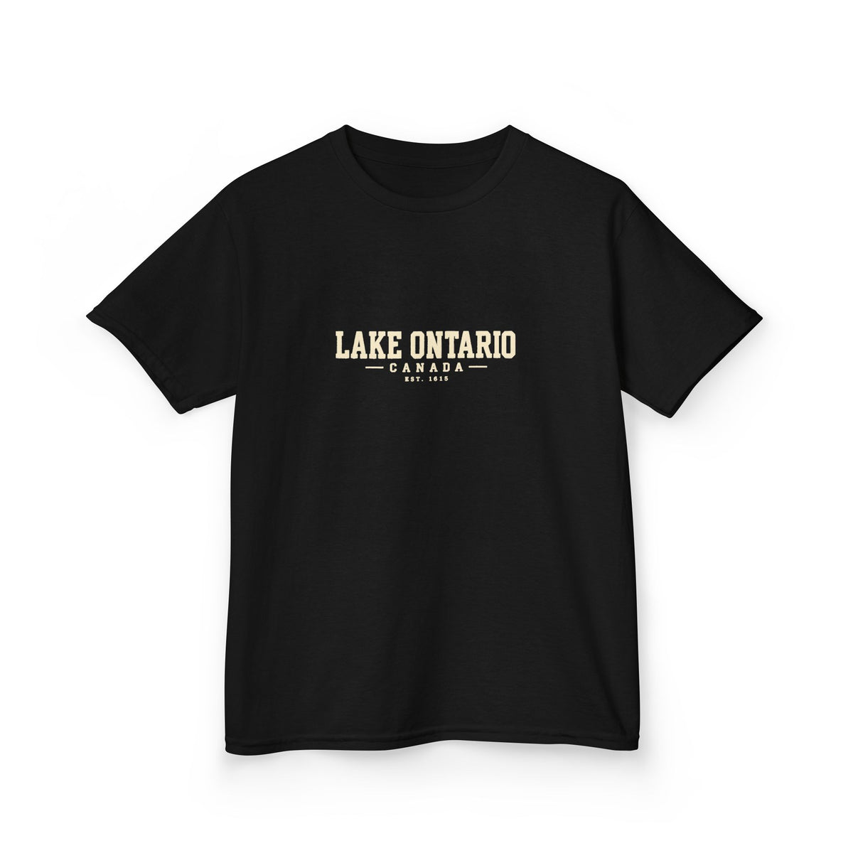 Lake Ontario Canada Est. 1615 Kids Tee