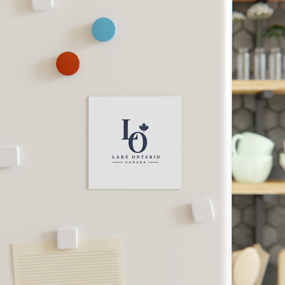 Lake Ontario Monogram Magnet