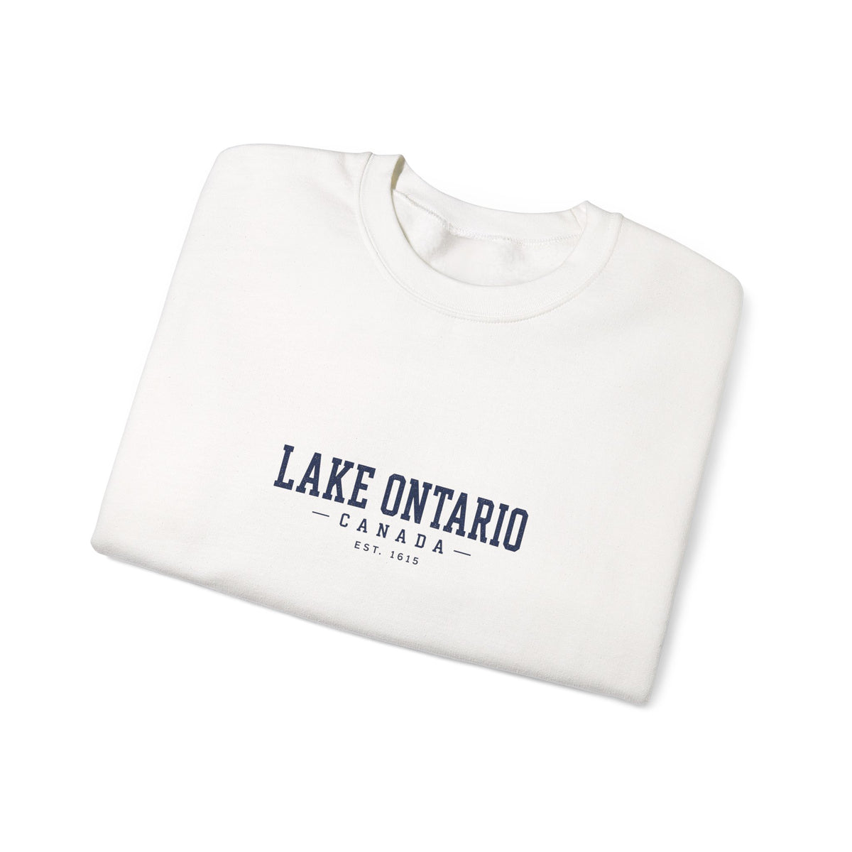 Lake Ontario Canada Est. 1615 Crewneck