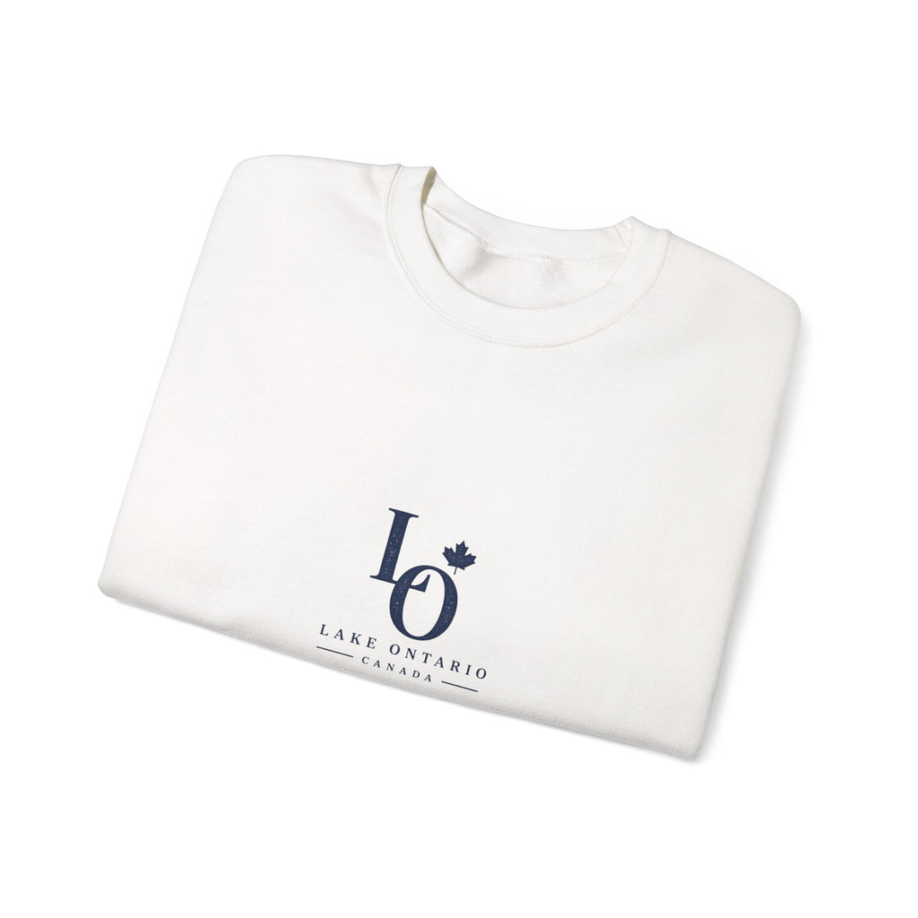Lake Ontario Monogram Crewneck