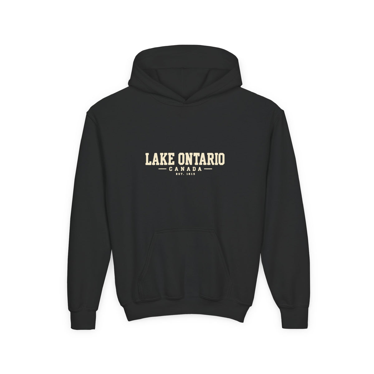 Lake Ontario Canada Est. 1615 Youth Hoodie