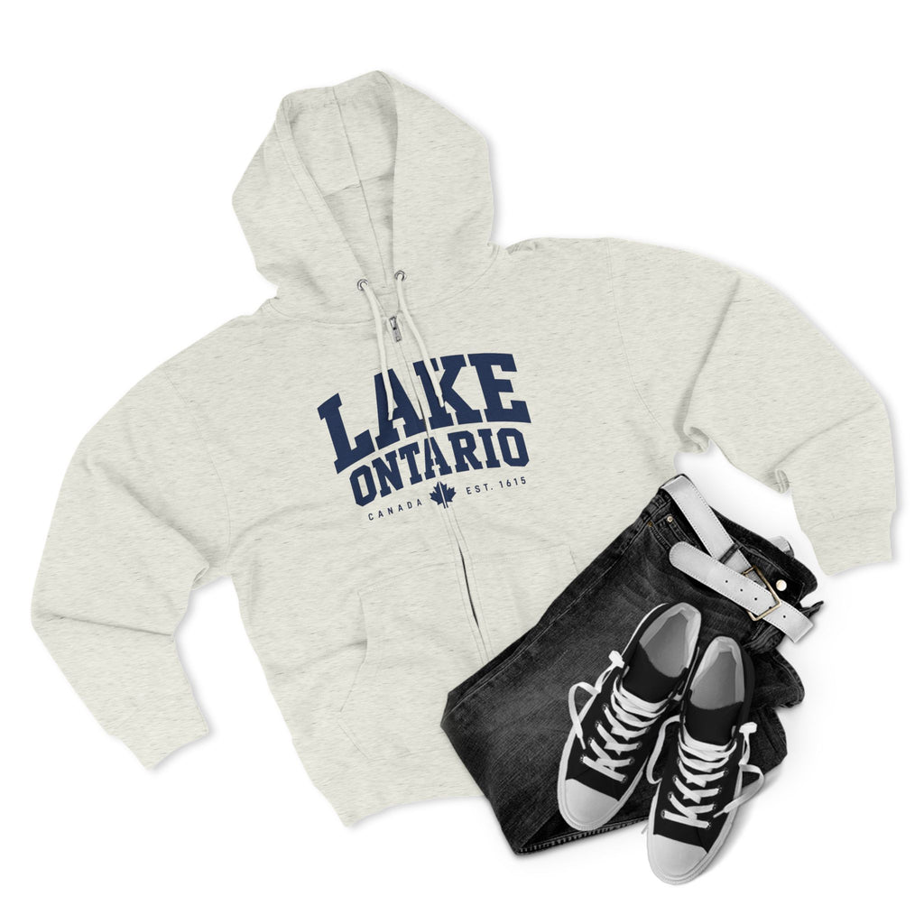 Lake Ontario zip hoodie, color option