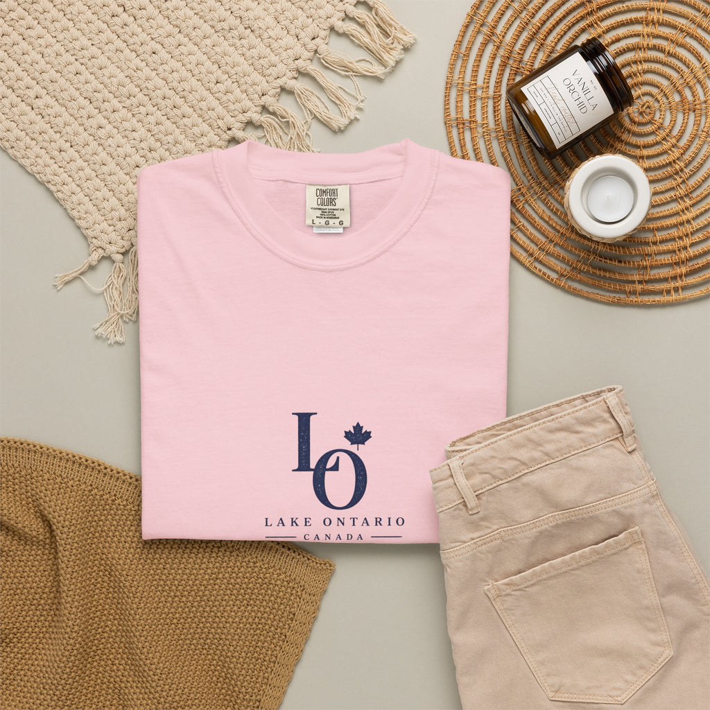 Lake Ontario Monogram Vintage Wash Tee