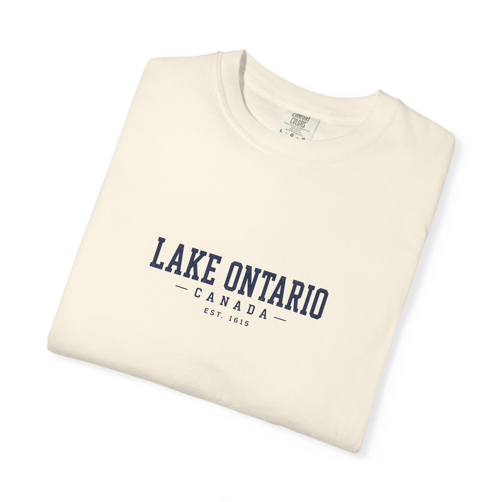 Lake Ontario Canada Est. 1615 Vintage Wash Tee