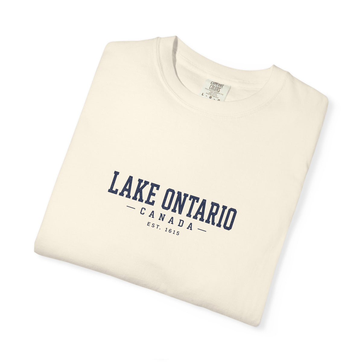 Lake Ontario Canada Est. 1615 Vintage Wash Tee