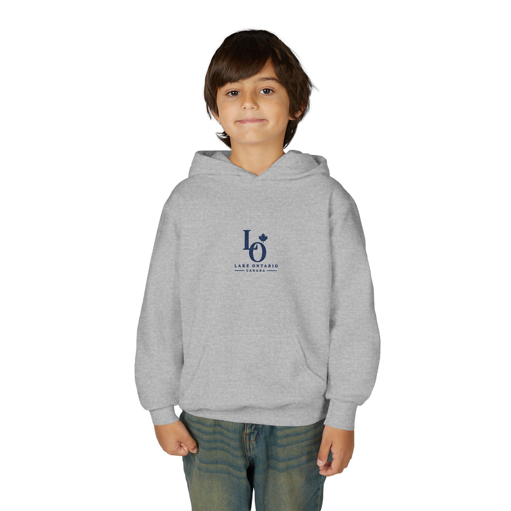 Lake Ontario Monogram Youth Hoodie