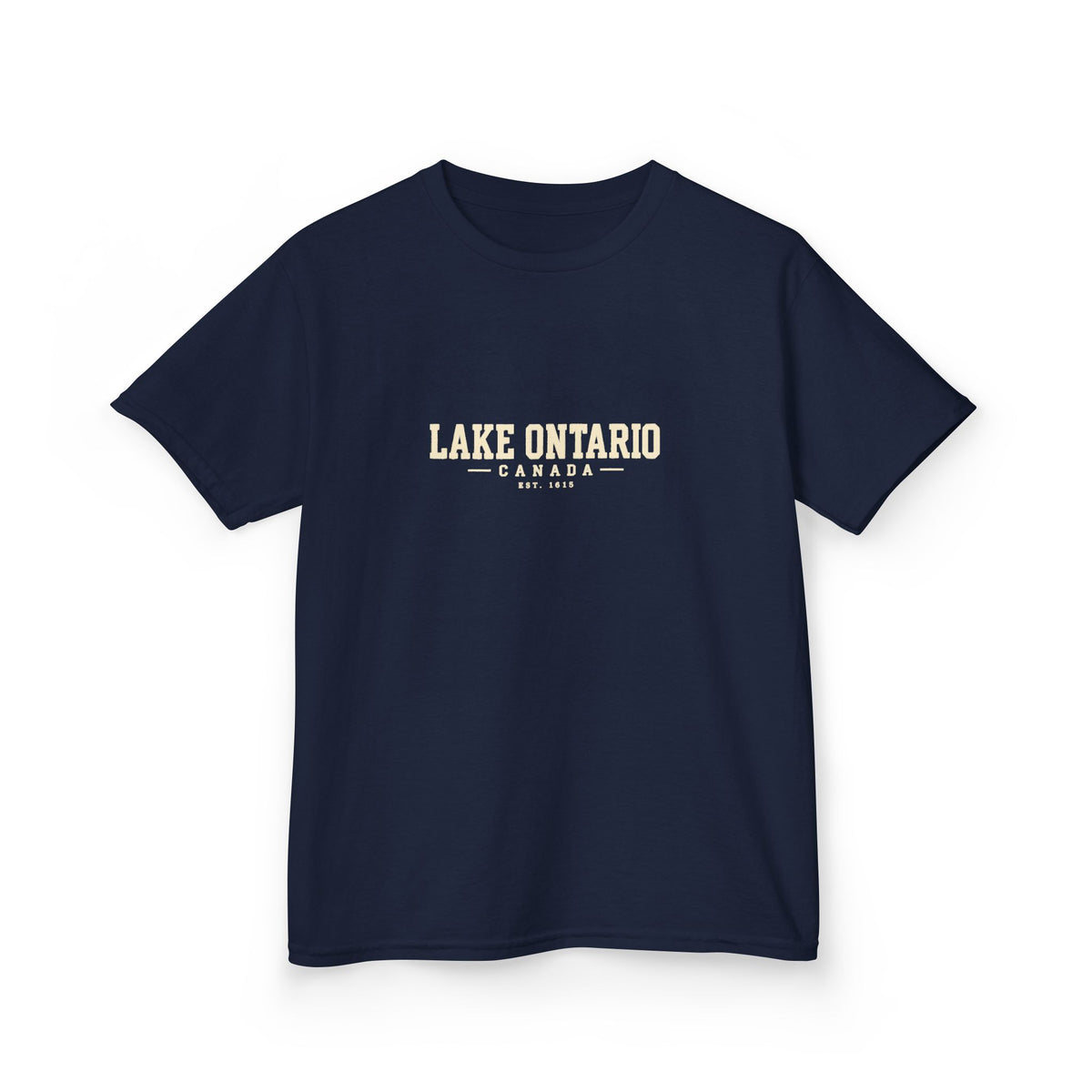 Lake Ontario Canada Est. 1615 Kids Tee