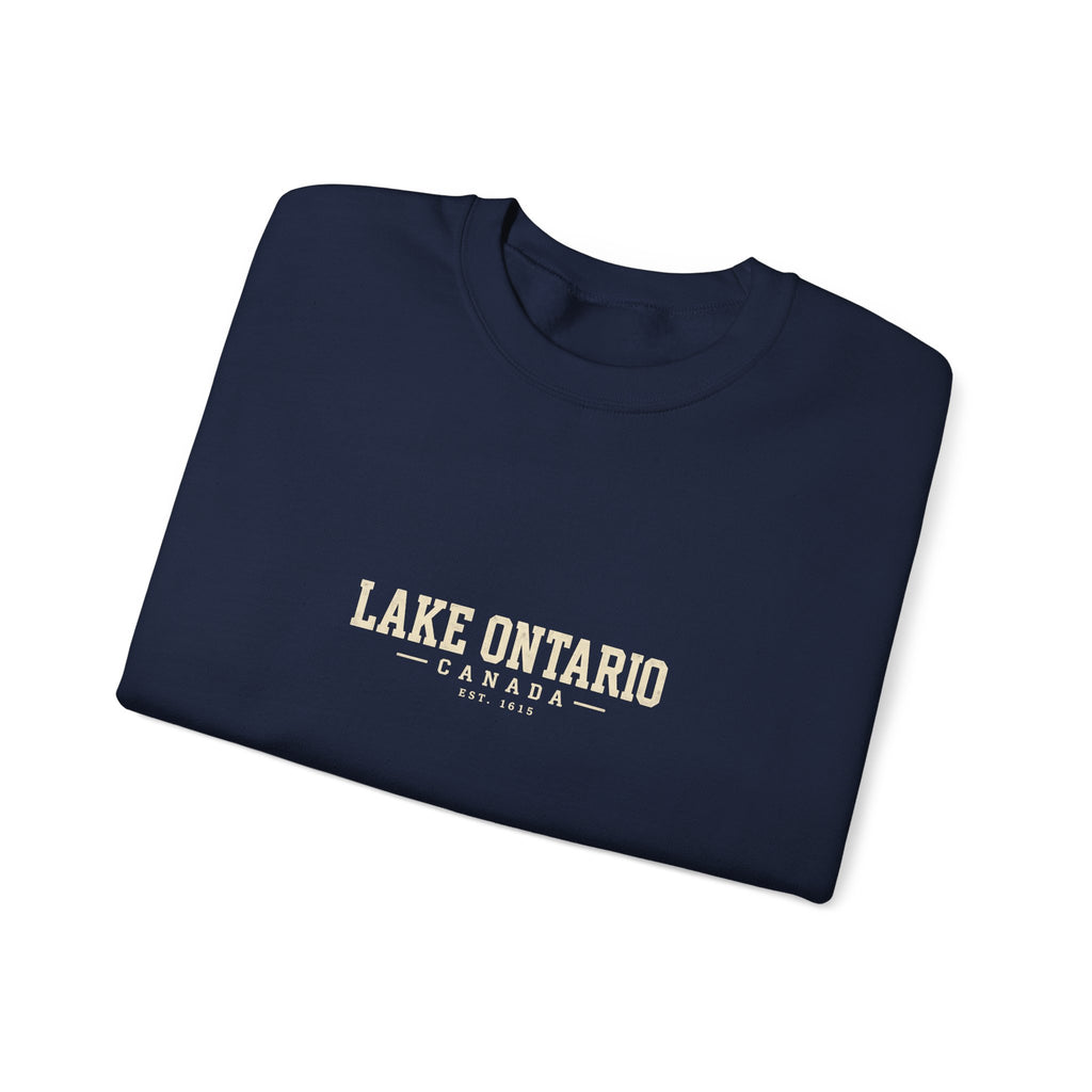 Lake Ontario Canada Est. 1615 Crewneck