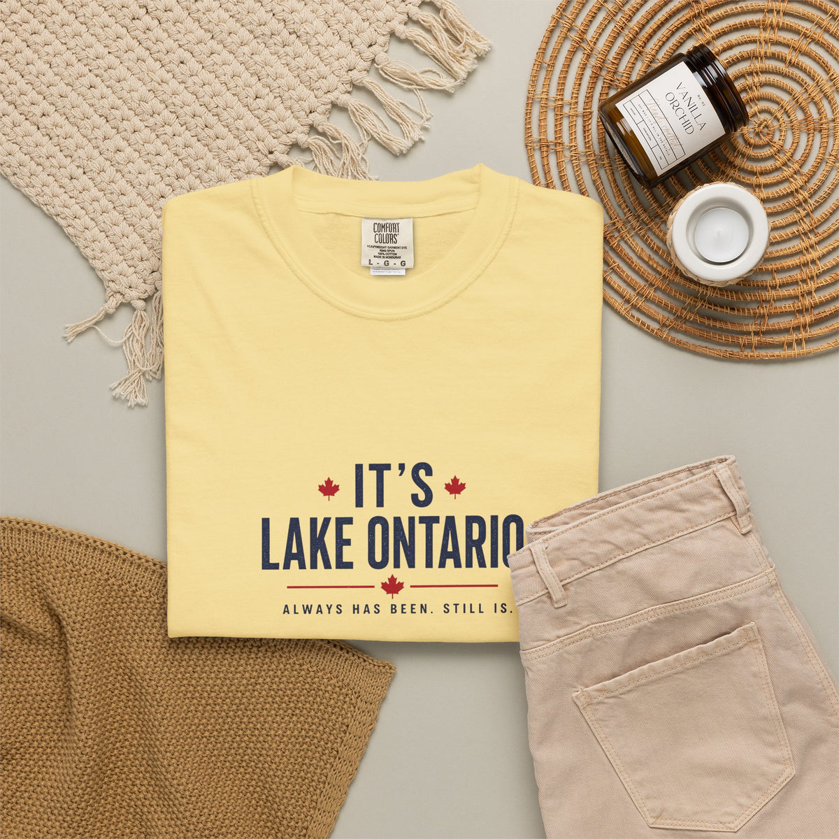 It's Lake Ontario Vintage Wash Tee