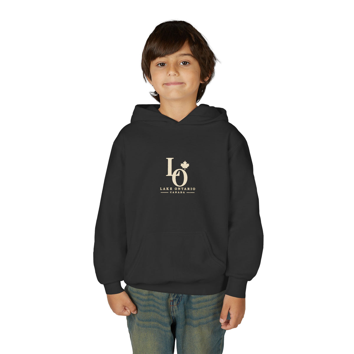 Lake Ontario Monogram Youth Hoodie
