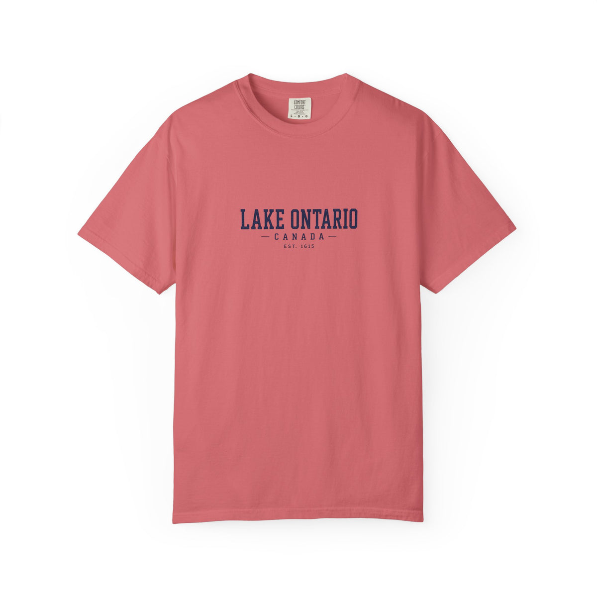 Lake Ontario Canada Est. 1615 Vintage Wash Tee