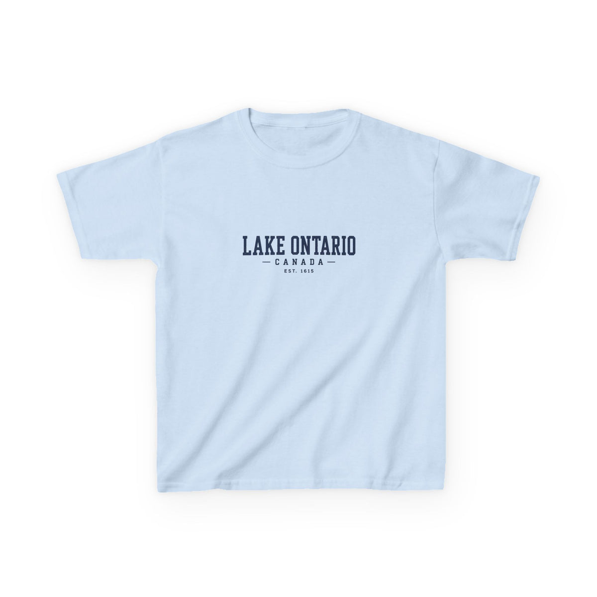 Lake Ontario Canada Est. 1615 Kids Tee