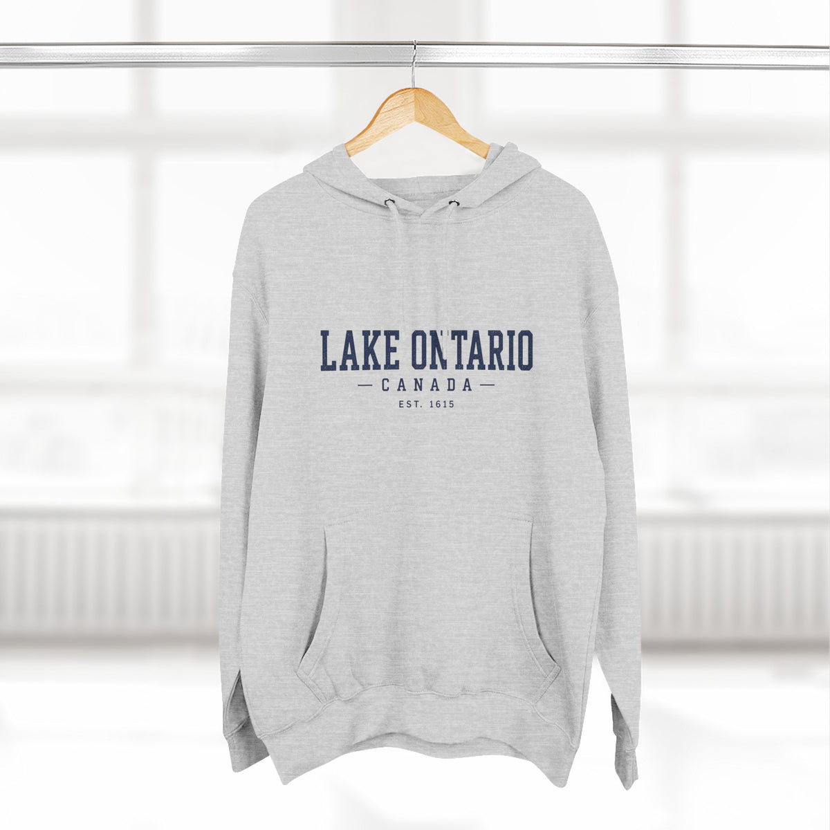 Lake Ontario Canada Est. 1615 Hoodie