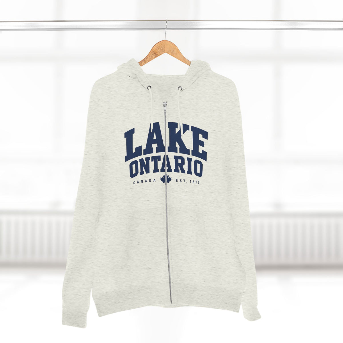 Lake Ontario zip hoodie, color option