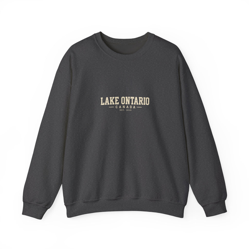 Lake Ontario Canada Est. 1615 Crewneck