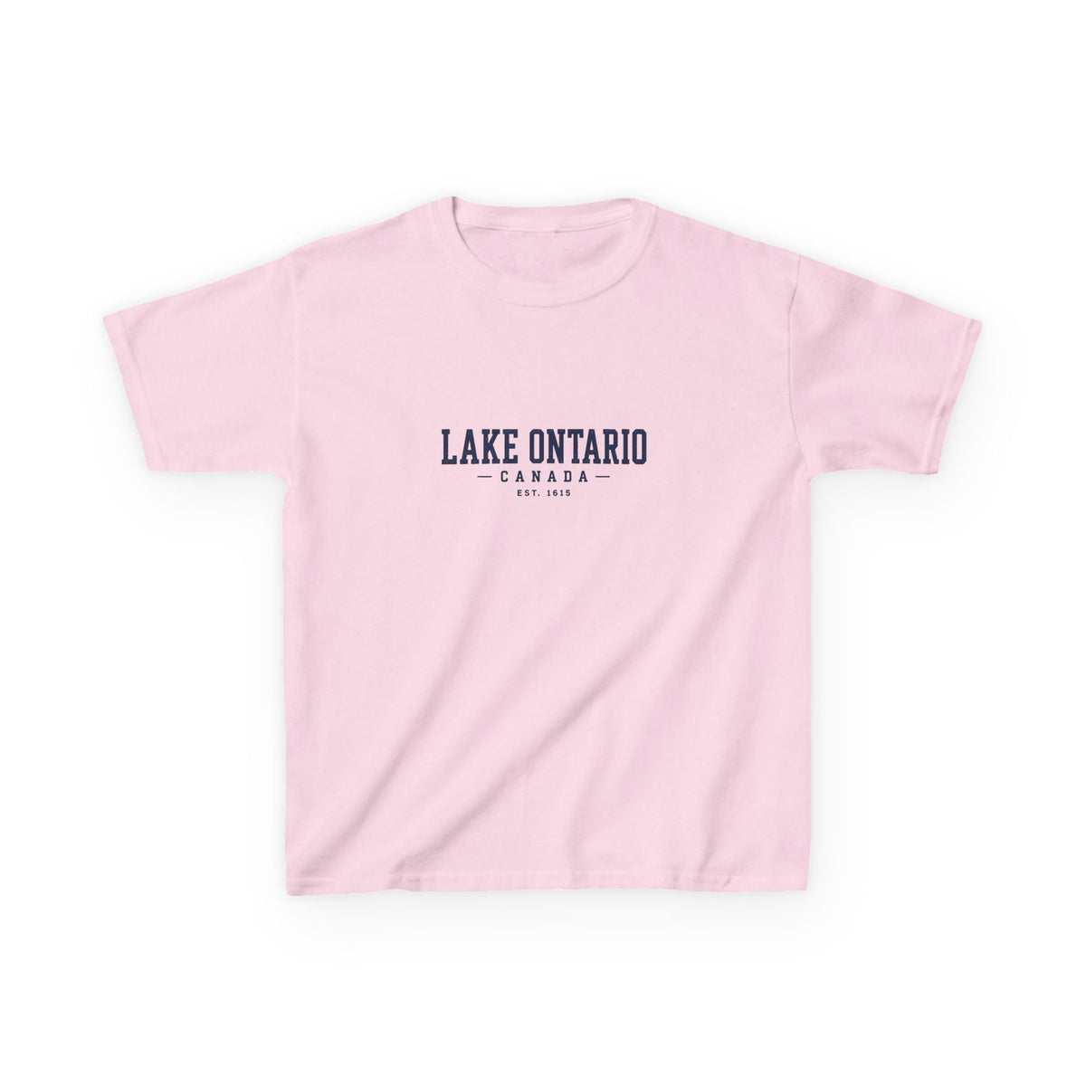 Lake Ontario Canada Est. 1615 Kids Tee
