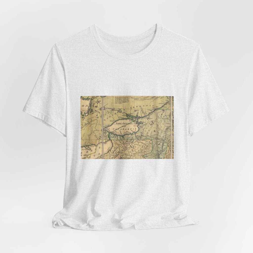 Vintage Lake Map T-Shirt