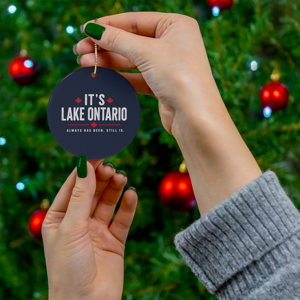 It's Lake Ontario Ornament