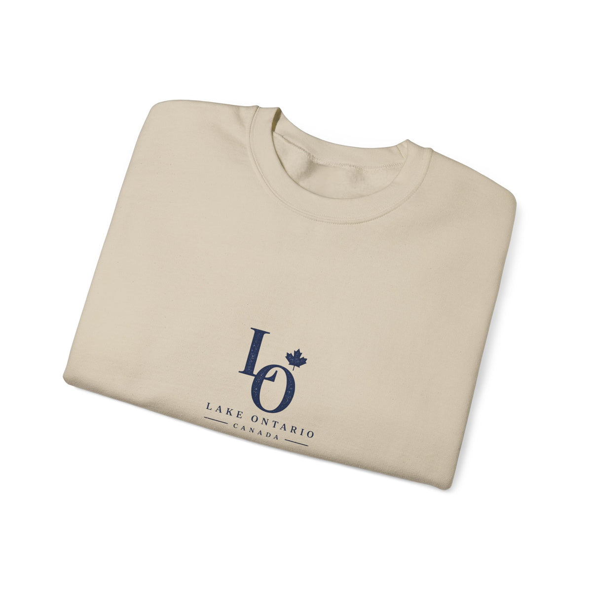 Lake Ontario Monogram Crewneck