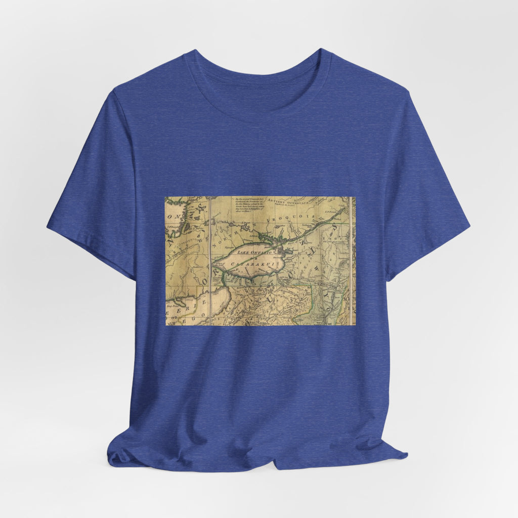 Vintage Lake Map T-Shirt