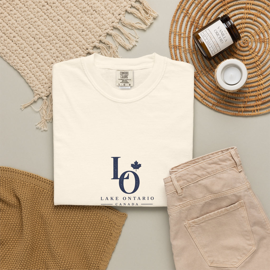 Lake Ontario Monogram Vintage Wash Tee