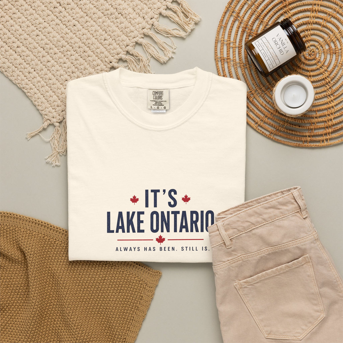 It's Lake Ontario Vintage Wash Tee