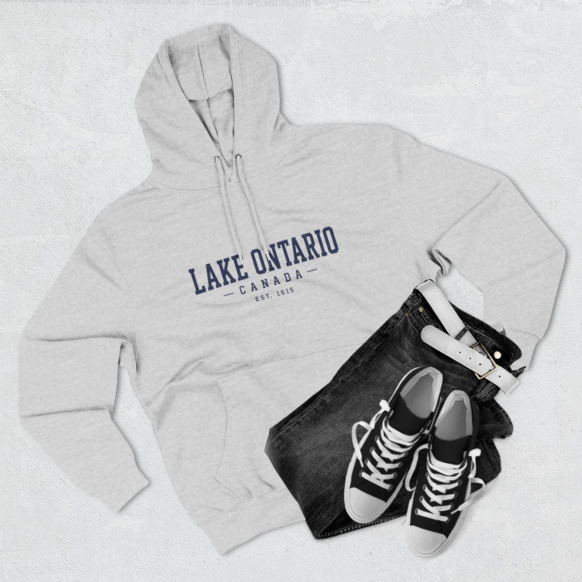 Lake Ontario Canada Est. 1615 Hoodie