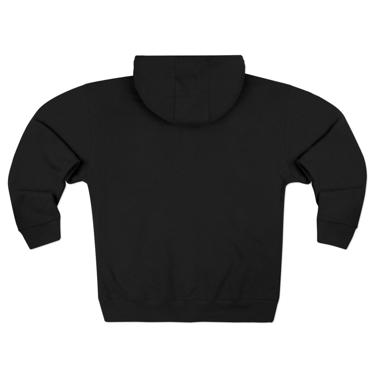 Lake Ontario zip hoodie, sleeve detail