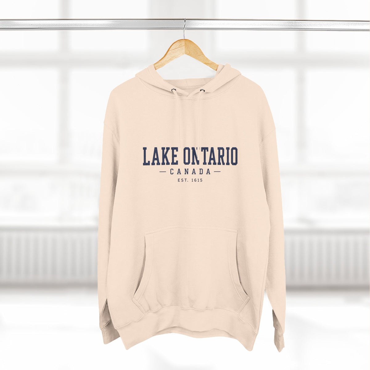Lake Ontario Canada Est. 1615 Hoodie