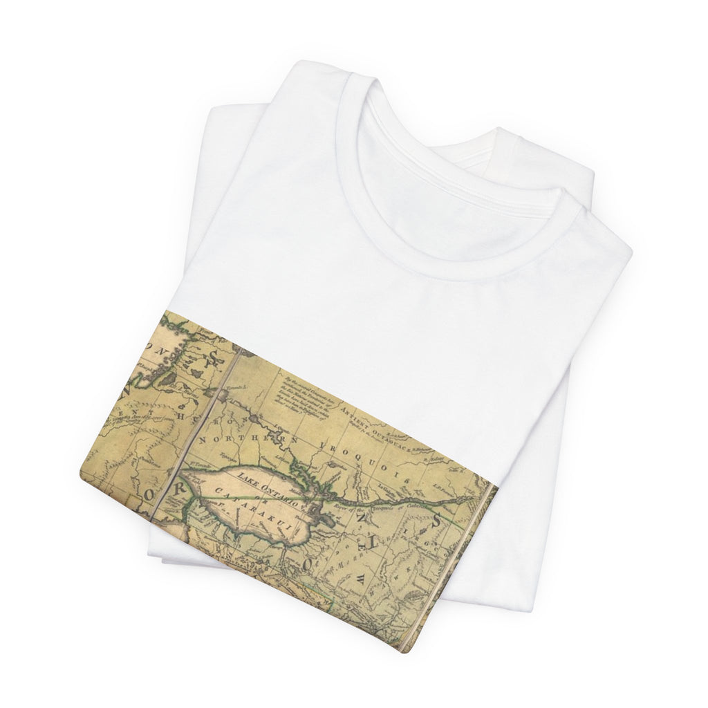 Vintage Lake Map T-Shirt