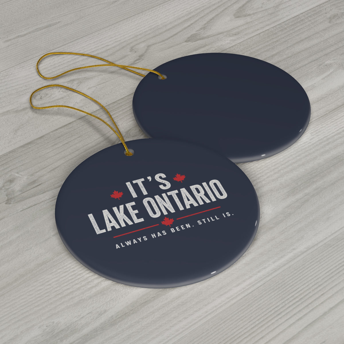 It's Lake Ontario Ornament