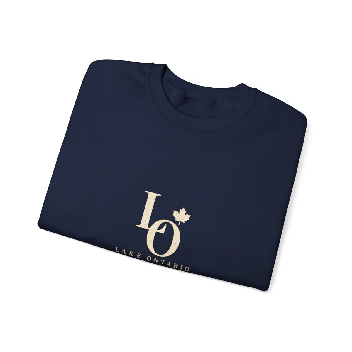 Lake Ontario Monogram Crewneck