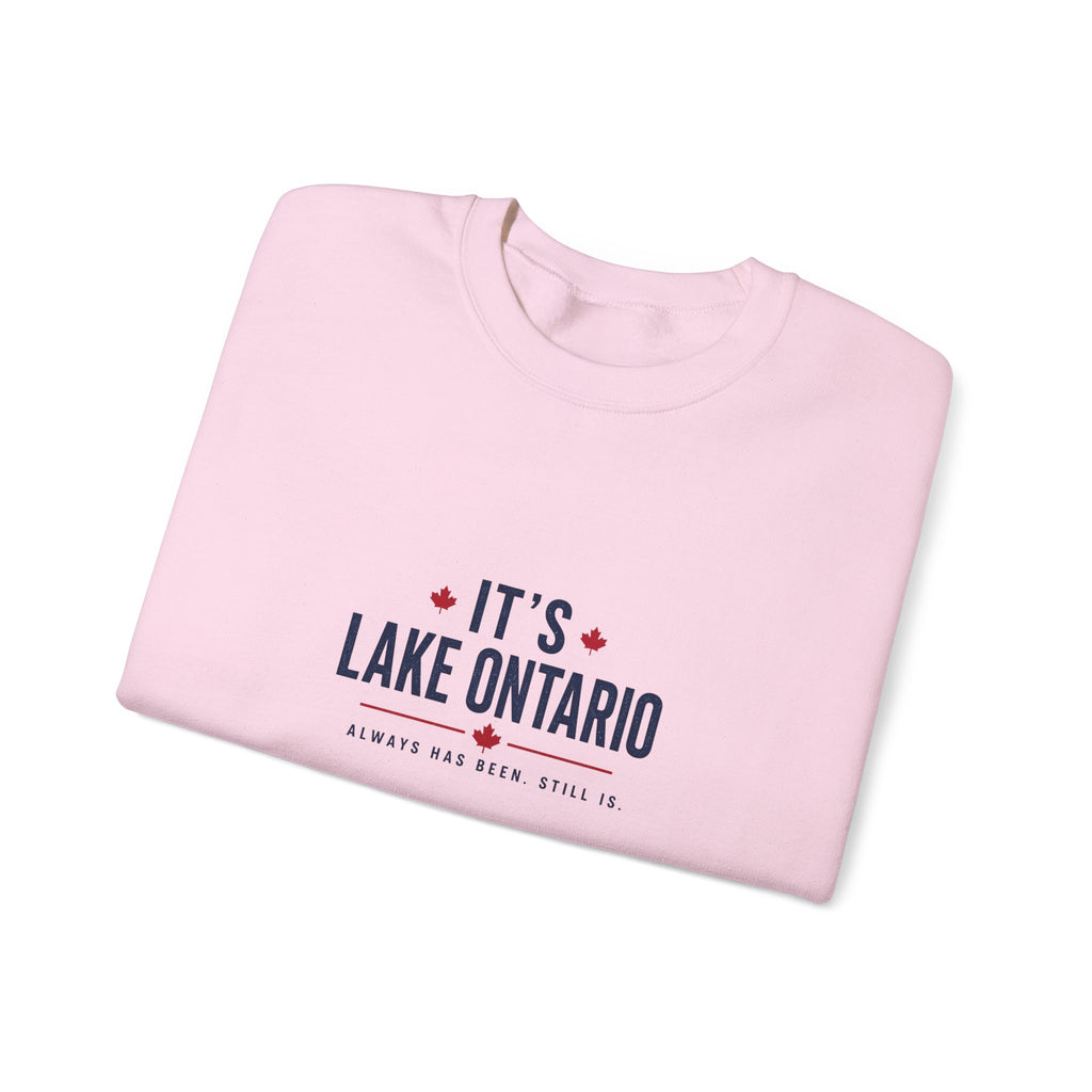 It's Lake Ontario Crewneck