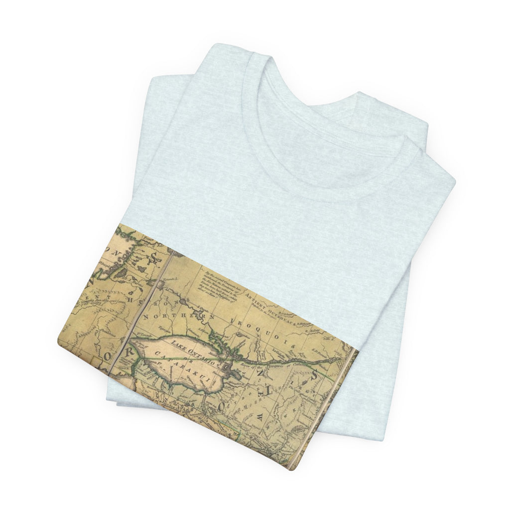 Vintage Lake Map T-Shirt