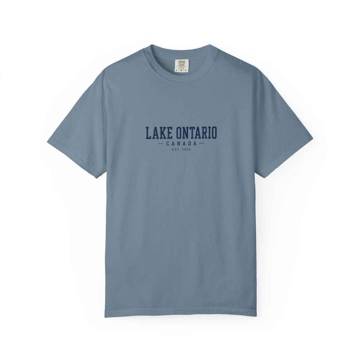 Lake Ontario Canada Est. 1615 Vintage Wash Tee