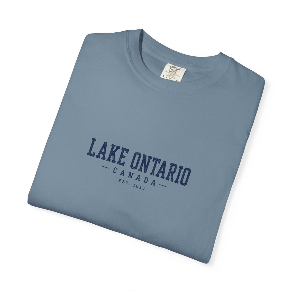 Lake Ontario Canada Est. 1615 Vintage Wash Tee