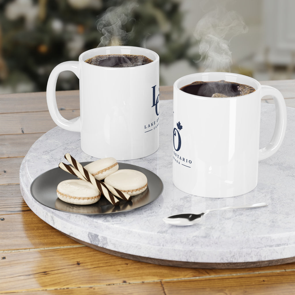 Lake Ontario Monogram Mug
