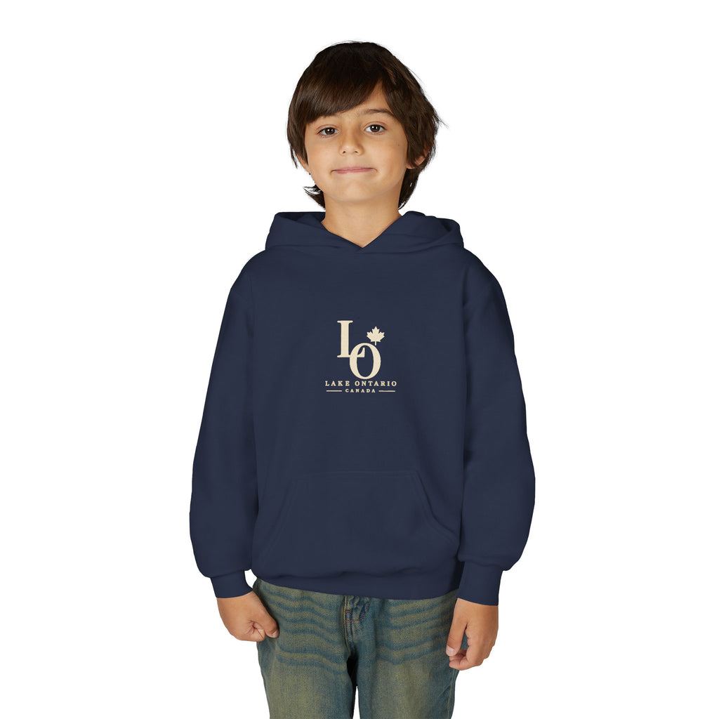 Lake Ontario Monogram Youth Hoodie