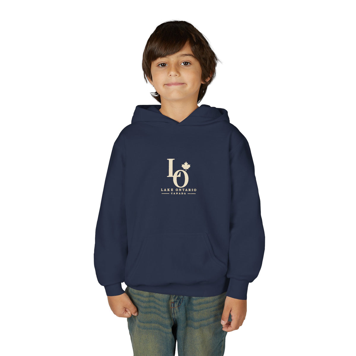 Lake Ontario Monogram Youth Hoodie