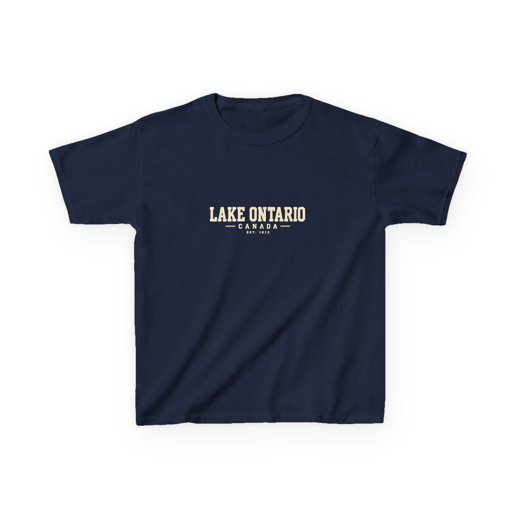 Lake Ontario Canada Est. 1615 Kids Tee