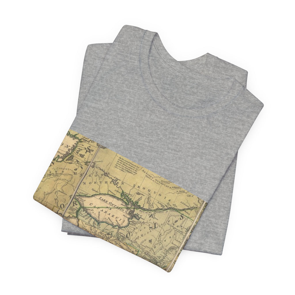 Vintage Lake Map T-Shirt