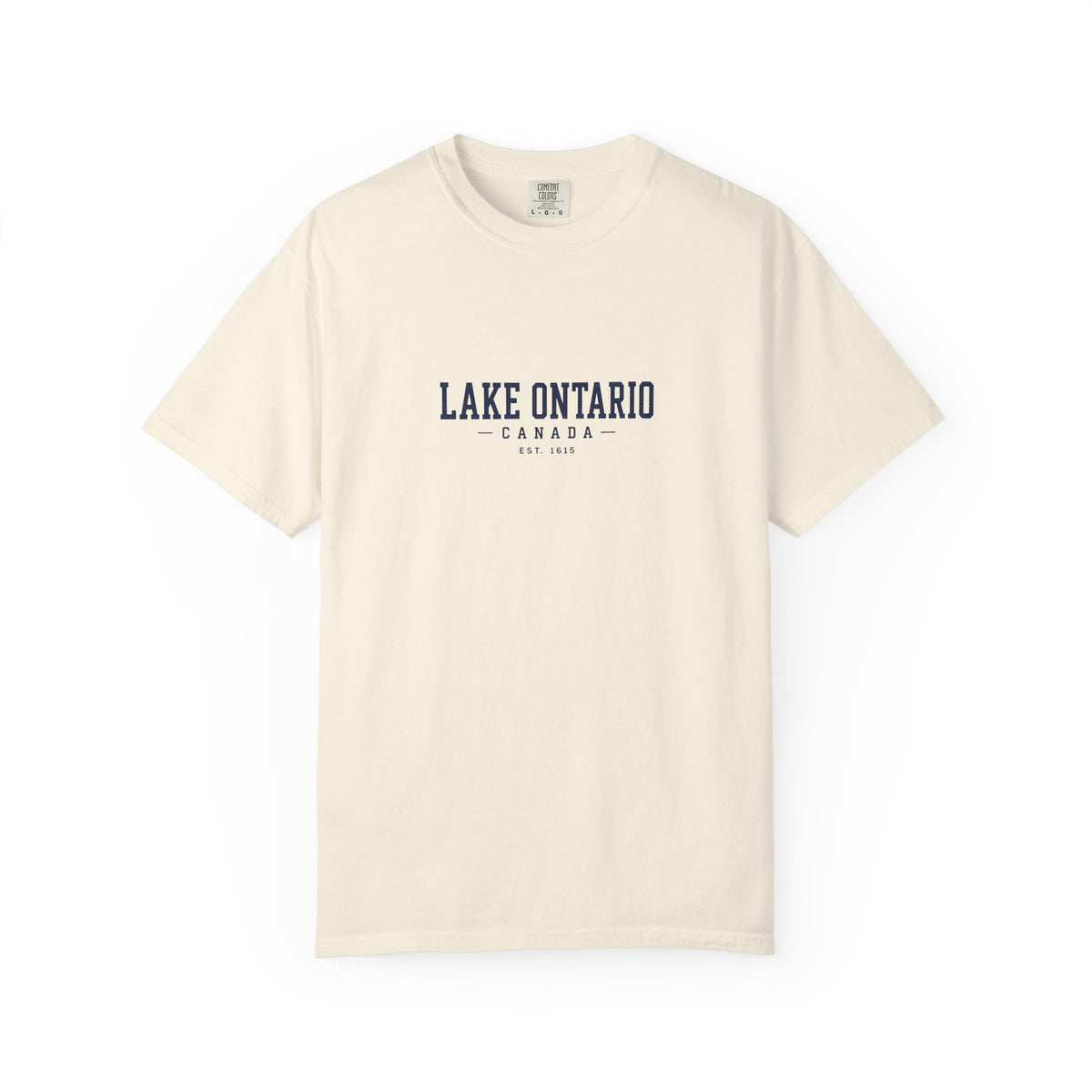 Lake Ontario Canada Est. 1615 Vintage Wash Tee