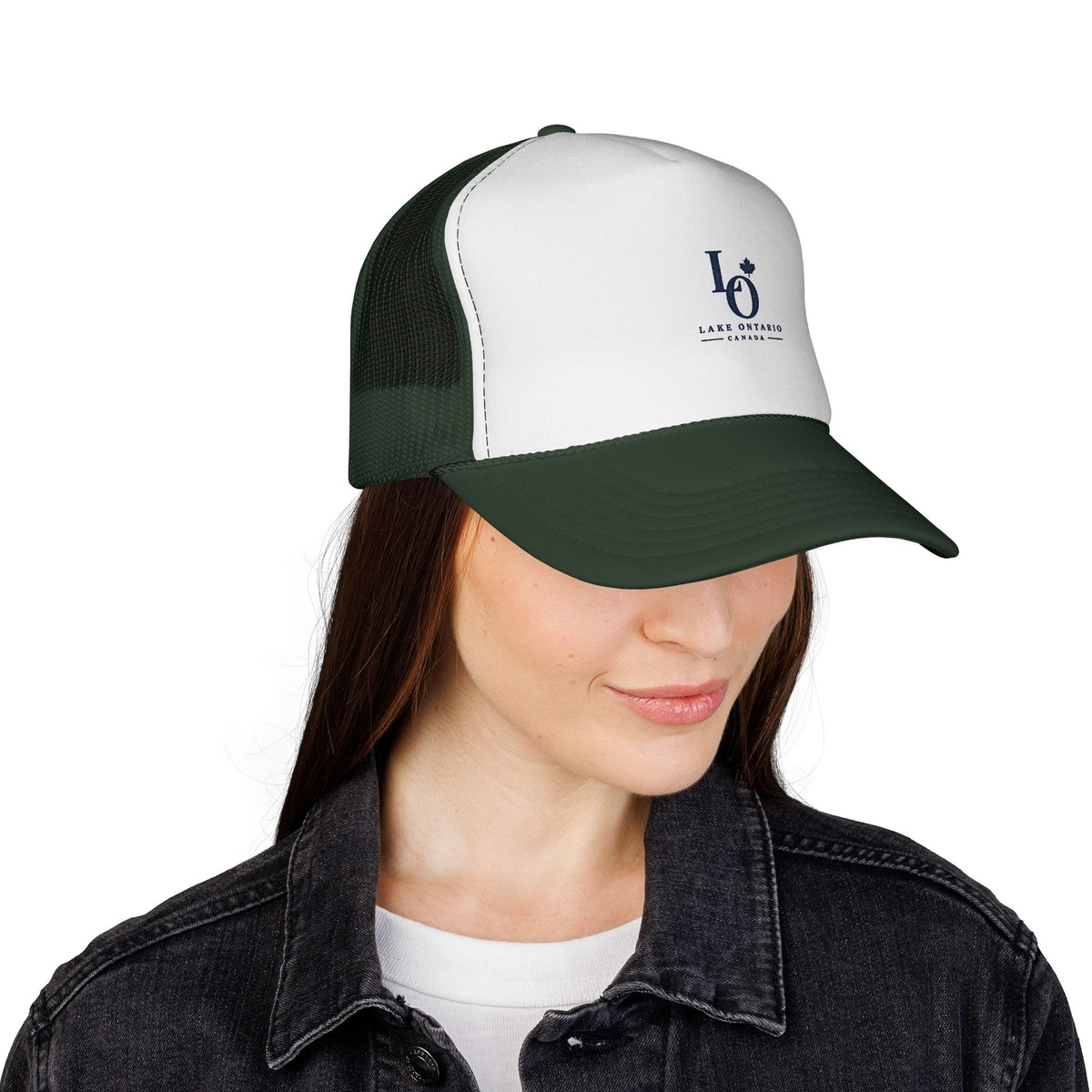 Lake Ontario Monogram Trucker Cap