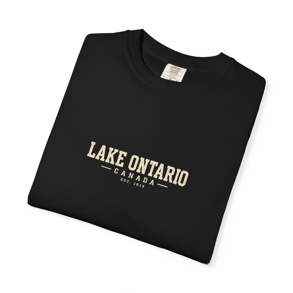 Lake Ontario Canada Est. 1615 Vintage Wash Tee