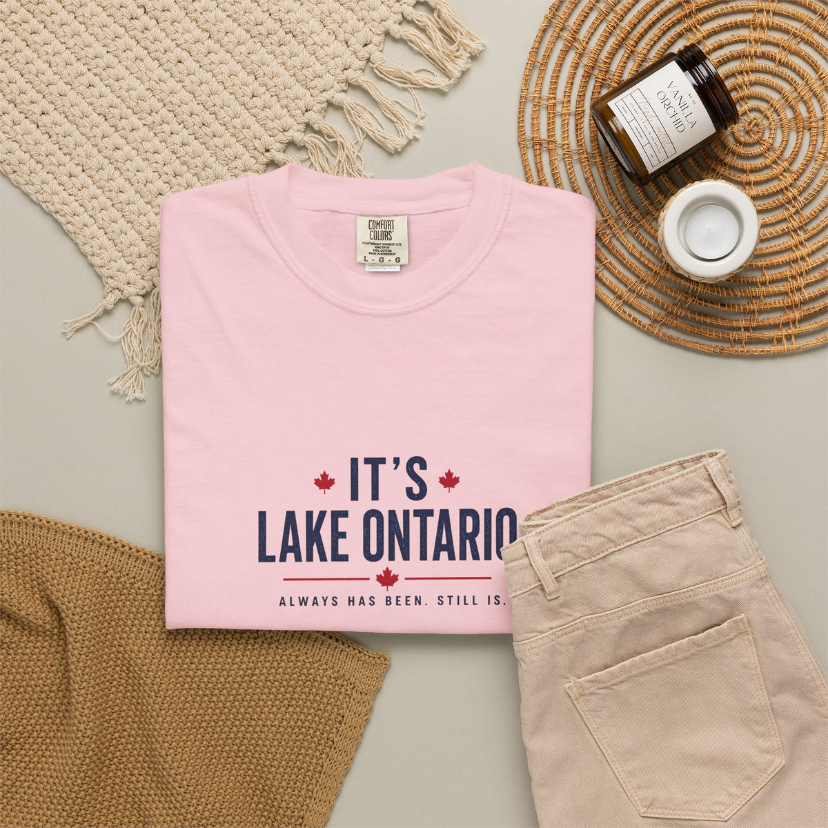 It's Lake Ontario Vintage Wash Tee