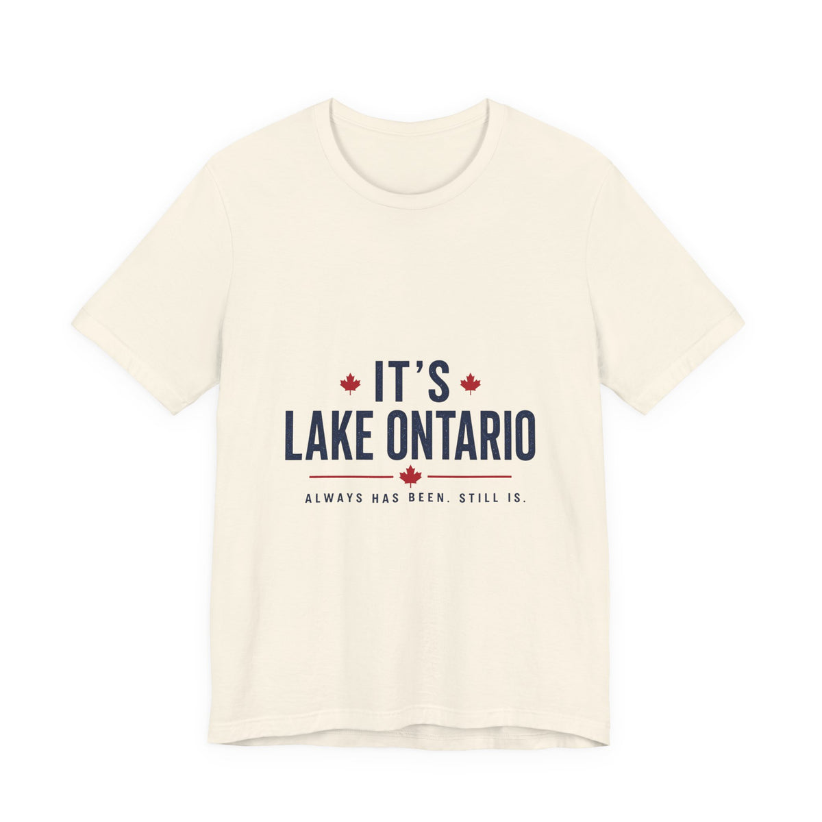 It’s Lake Ontario. Always has been. Still is. 🇨🇦