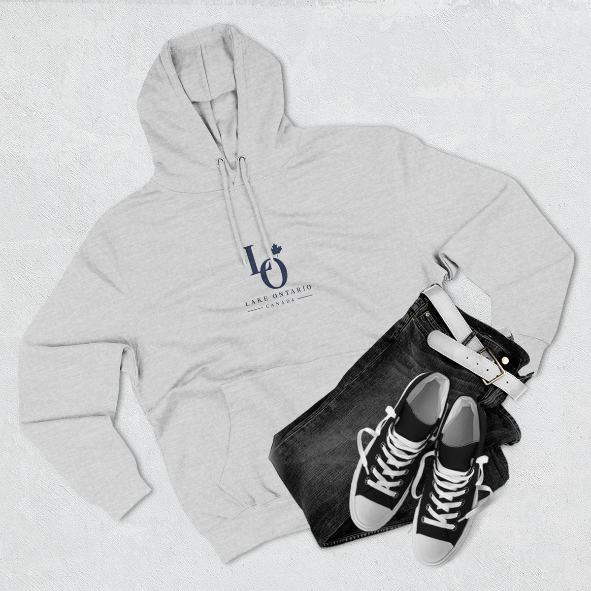 Lake Ontario Monogram Hoodie
