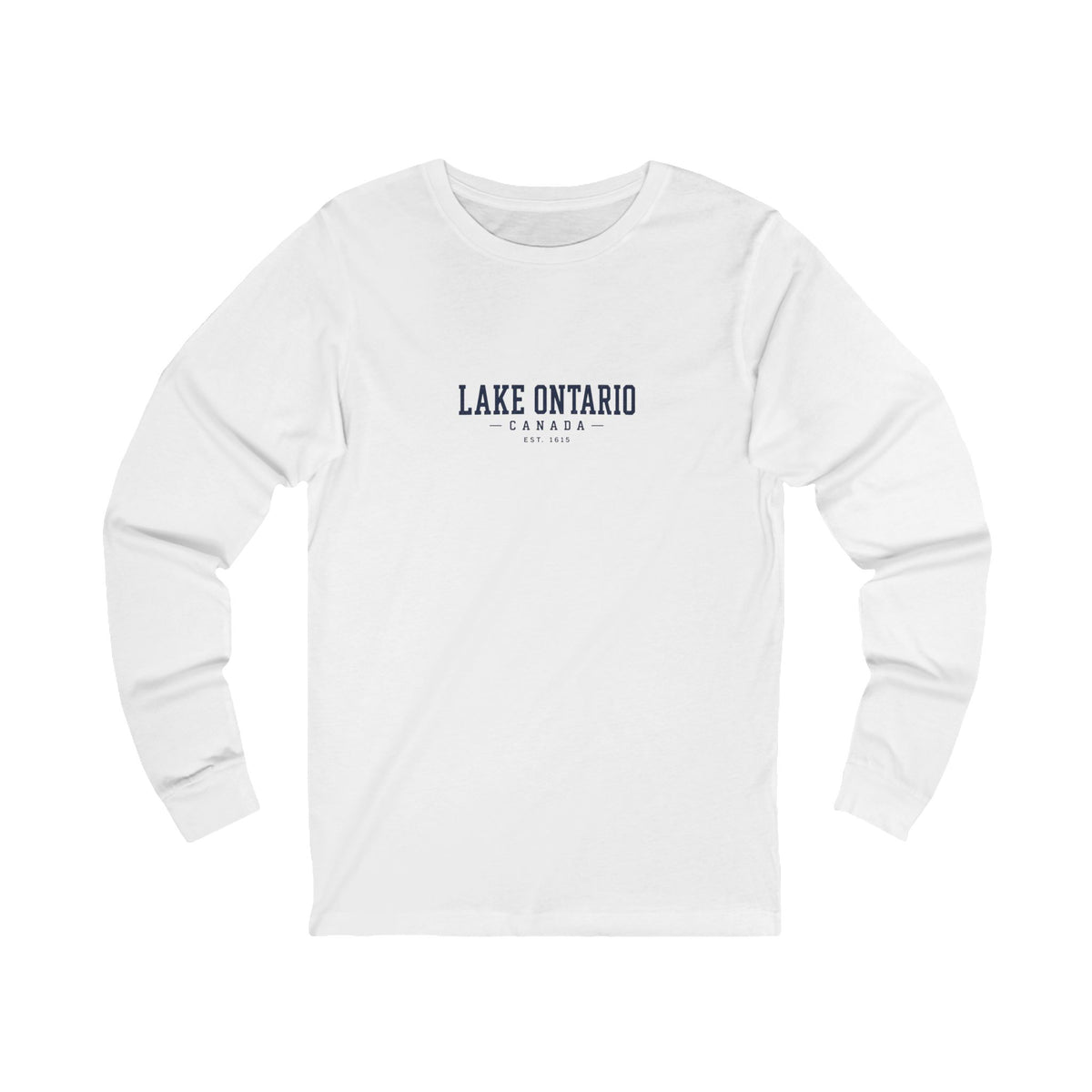 Lake Ontario Canada Est. 1615 Long Sleeve Tee