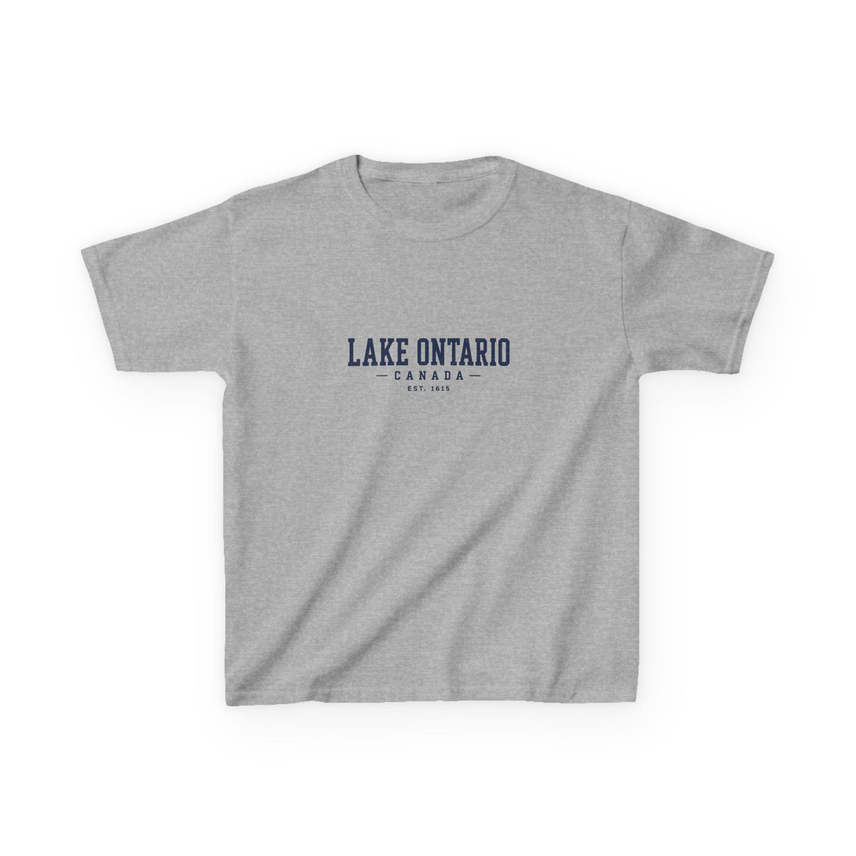 Lake Ontario Canada Est. 1615 Kids Tee
