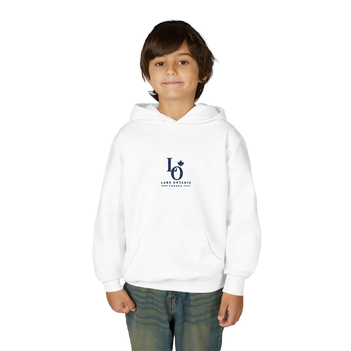 Lake Ontario Monogram Youth Hoodie
